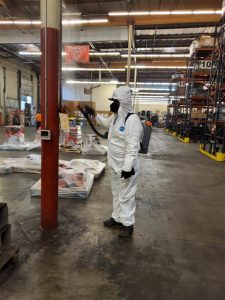 Commercial disinfection