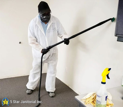 Disinfectant fogging services