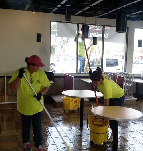Commercial cleaning